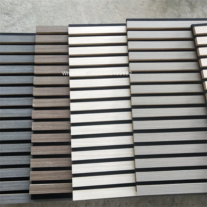 Fluted Panel Wood Mdf Soundproof Wall Panels