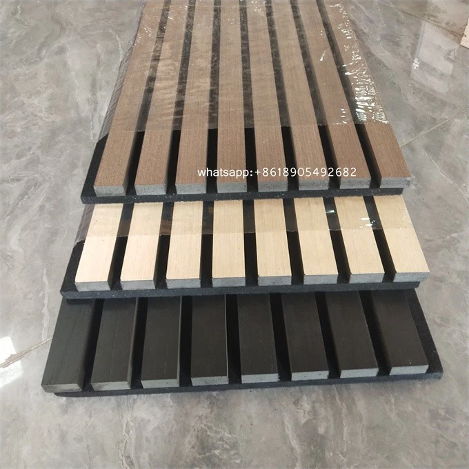 Fluted Panel Wood Mdf Soundproof Wall Panels
