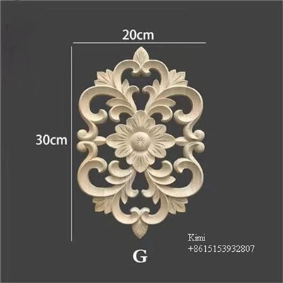 Резные накладки и аппликации из массива дерева для интерьера