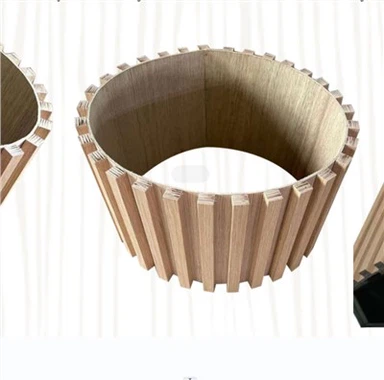 Деревянные изогнутые стеновые панели