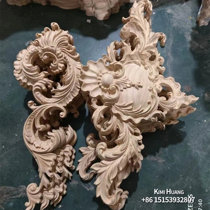 Wood Carved Onlays And Appliques